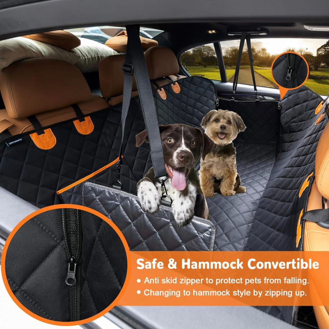 PawGuard™ - Hard-Bottom Dog Car Seat