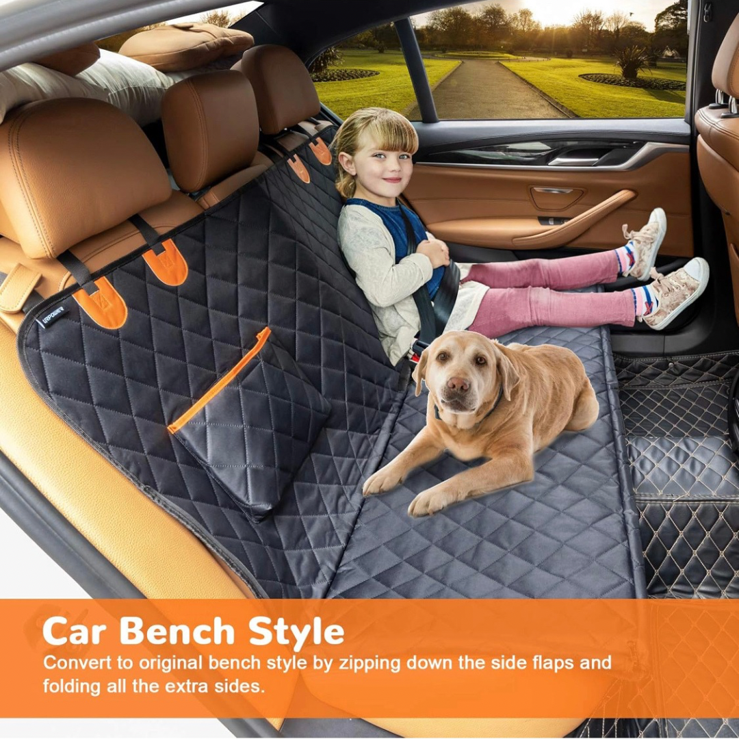 PawGuard™ - Hard-Bottom Dog Car Seat